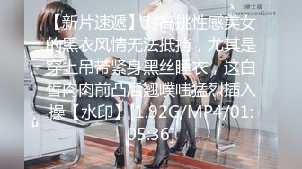 【新片速遞】对高挑性感美女的黑衣风情无法抵挡，尤其是穿上吊带紧身黑丝睡衣，这白皙肉肉前凸后翘噗嗤猛烈插入操【水印】[1.92G/MP4/01:05:36]