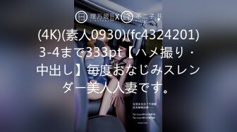 (4K)(素人0930)(fc4324201)3-4まで333pt【ハメ撮り・中出し】毎度おなじみスレンダー美人人妻です。