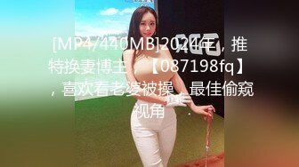 [MP4/440MB]2024年，推特换妻博主，【087198fq】，喜欢看老婆被操，最佳偷窥视角