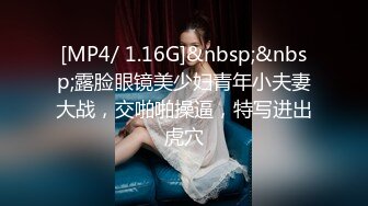 [MP4/ 1.16G]&nbsp;&nbsp;露脸眼镜美少妇青年小夫妻大战，交啪啪操逼，特写进出虎穴