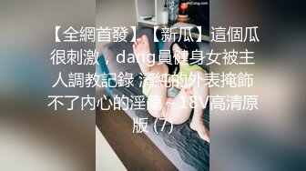 【全網首發】【新瓜】這個瓜很刺激，dang員健身女被主人調教記錄 清純的外表掩飾不了內心的淫蕩～18V高清原版 (7)