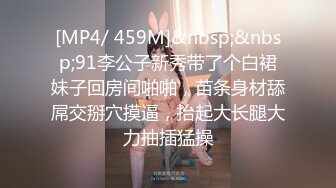 [MP4/ 459M]&nbsp;&nbsp;91李公子新秀带了个白裙妹子回房间啪啪，苗条身材舔屌交掰穴摸逼，抬起大长腿大力抽插猛操