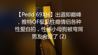 【Pedd 69XH】出道即巅峰，推特OF极品性瘾情侣各种性爱自拍，性感小母狗被弯屌男友肏毁了 (2)