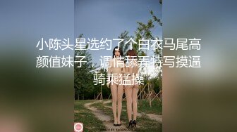 小陈头星选约了个白衣马尾高颜值妹子，调情舔弄特写摸逼骑乘猛操