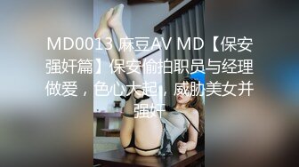 MD0013 麻豆AV MD【保安强奸篇】保安偷拍职员与经理做爱，色心大起，威胁美女并强奸