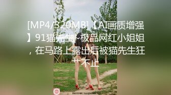 [MP4/320MB]【AI画质增强】91猫先生~极品网红小姐姐，在马路上露出后被猫先生狂艹不止