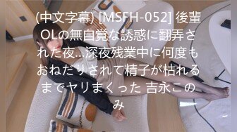 (中文字幕) [MSFH-052] 後輩OLの無自覚な誘惑に翻弄された夜…深夜残業中に何度もおねだりされて精子が枯れるまでヤリまくった 吉永このみ