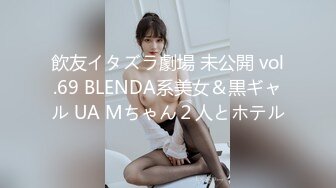 飲友イタズラ劇場 未公開 vol.69 BLENDA系美女＆黒ギャル UA Mちゃん２人とホテル