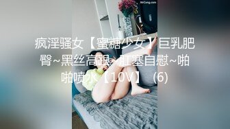 疯淫骚女【蜜糖少女】巨乳肥臀~黑丝高跟~肛塞自慰~啪啪喷水【10V】  (6)