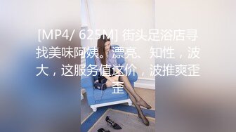 [MP4/ 625M] 街头足浴店寻找美味阿姨。漂亮、知性，波大，这服务值这价，波推爽歪歪