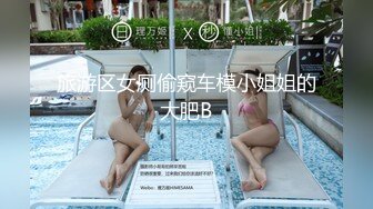 旅游区女厕偷窥车模小姐姐的大肥B