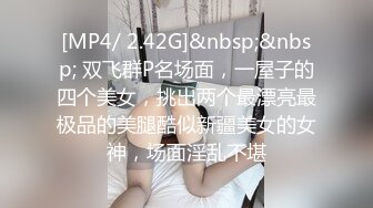 [MP4/ 2.42G]&nbsp;&nbsp; 双飞群P名场面，一屋子的四个美女，挑出两个最漂亮最极品的美腿酷似新疆美女的女神，场面淫乱不堪