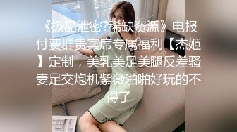 《极品泄密?稀缺资源》电报付费群贵宾席专属福利【杰姬】定制，美乳美足美腿反差骚妻足交炮机紫薇啪啪好玩的不得了