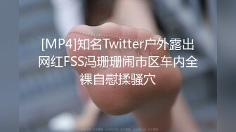 [MP4]知名Twitter户外露出网红FSS冯珊珊闹市区车内全裸自慰揉骚穴