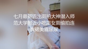 七月最新流出厕拍大神潜入师范大学附近小吃店女厕偷拍连衣裙美眉尿尿