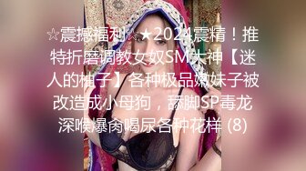 ☆震撼福利☆★2024震精！推特折磨调教女奴SM大神【迷人的柚子】各种极品嫩妹子被改造成小母狗，舔脚SP毒龙深喉爆肏喝尿各种花样 (8)