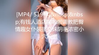 [MP4/ 519M]&nbsp;&nbsp;有钱人酒店啪啪啪调教肥臀情趣女仆装援交妹阴毛浓密小穴粉嫩