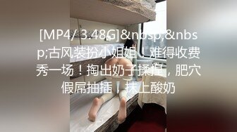 [MP4/ 3.48G]&nbsp;&nbsp;古风装扮小姐姐！难得收费秀一场！掏出奶子揉捏，肥穴假屌抽插，抹上酸奶