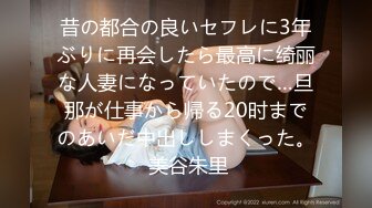 昔の都合の良いセフレに3年ぶりに再会したら最高に绮丽な人妻になっていたので…旦那が仕事から帰る20时までのあいだ中出ししまくった。 美谷朱里