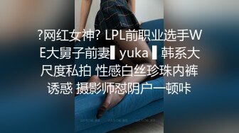 ?网红女神? LPL前职业选手WE大舅子前妻▌yuka ▌韩系大尺度私拍 性感白丝珍珠内裤诱惑 摄影师怼阴户一顿咔