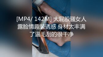 [MP4/ 142M] 大屁股骚女人露脸情趣装诱惑 身材太丰满了逼毛刮的很干净