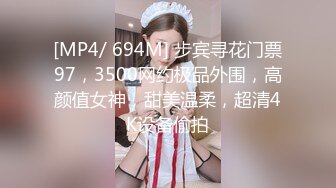 [MP4/ 694M] 步宾寻花门票97，3500网约极品外围，高颜值女神，甜美温柔，超清4K设备偷拍