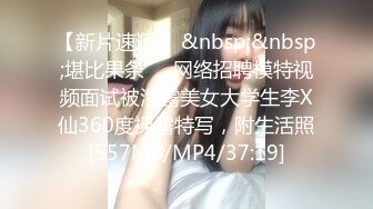 【新片速遞 】&nbsp;&nbsp;堪比果条❤️网络招聘模特视频面试被泄露美女大学生李X仙360度裸露特写，附生活照[557MB/MP4/37:19]