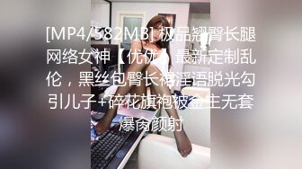 [MP4/582MB] 极品翘臀长腿网络女神【优优】最新定制乱伦，黑丝包臀长裙淫语脱光勾引儿子+碎花旗袍被金主无套爆肏颜射