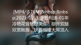 [MP4/ 576M]&nbsp;&nbsp;2021-12-3 干劲利速-01年冷艳花臂酷酷美女，掰开双腿欣赏鲍鱼，扶着细腰大屌顶入