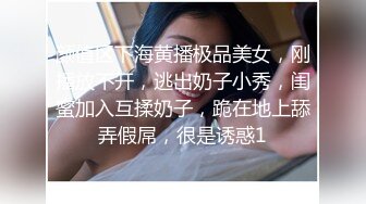 颜值区下海黄播极品美女，刚播放不开，逃出奶子小秀，闺蜜加入互揉奶子，跪在地上舔弄假屌，很是诱惑1