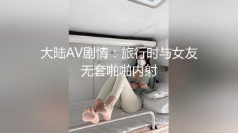 大陆AV剧情：旅行时与女友无套啪啪内射