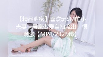 【精品泄密】喜欢玩SM的小夫妻，居家做爱自拍流出，很刺激【MP4/232MB】