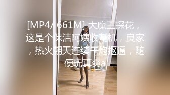 [MP4/ 661M] 大魔王探花，这是个保洁阿姨收割机，良家，热火朝天连续干炮抠逼，随便玩真爽a