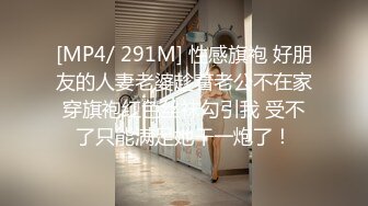 [MP4/ 291M] 性感旗袍 好朋友的人妻老婆趁着老公不在家穿旗袍红色丝袜勾引我 受不了只能满足她干一炮了！