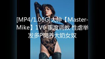 [MP4/1.06G]大神【Master-Mike】1V6 重度调教 性虐举发多P饲养大奶女奴