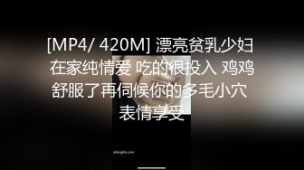 [MP4/ 420M] 漂亮贫乳少妇 在家纯情爱 吃的很投入 鸡鸡舒服了再伺候你的多毛小穴 表情享受