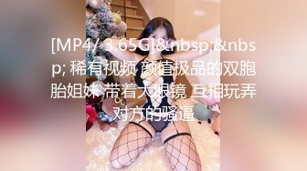 [MP4/ 3.65G]&nbsp;&nbsp; 稀有视频 颜值极品的双胞胎姐妹 带着大眼镜 互相玩弄对方的骚逼