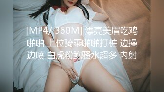 [MP4/ 360M] 漂亮美眉吃鸡啪啪 上位骑乘啪啪打桩 边操边喷 白虎粉鲍骚水超多 内射