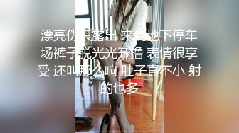 漂亮伪娘露出 来到地下停车场裤子脱光光开撸 表情很享受 还叫那么响 肚子真不小 射的也多