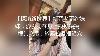 【探访新世界】新晋老哥约妹妹，沙发骑在身上摸摸搞搞，埋头吃吊，骑乘位暴插骚穴