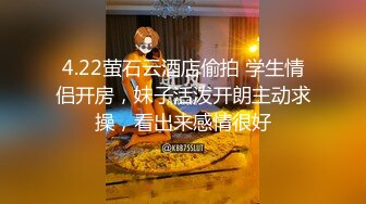 4.22萤石云酒店偷拍 学生情侣开房，妹子活泼开朗主动求操，看出来感情很好