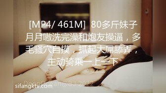 [MP4/ 461M]  80多斤妹子月月嗷洗完澡和炮友操逼，多毛骚穴自摸，抓起大屌舔弄，主动骑乘一上一下