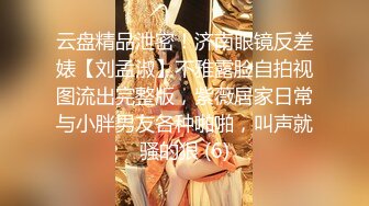 云盘精品泄密！济南眼镜反差婊【刘孟淑】不雅露脸自拍视图流出完整版，紫薇居家日常与小胖男友各种啪啪，叫声就骚的狠 (6)