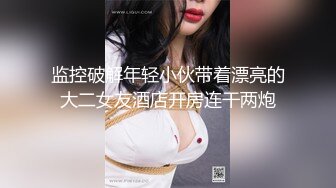 监控破解年轻小伙带着漂亮的大二女友酒店开房连干两炮